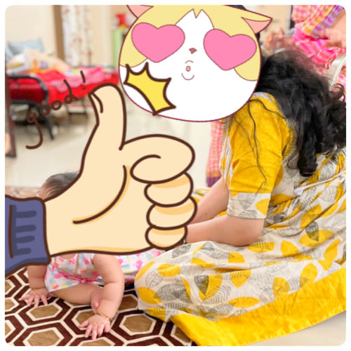 Customer photo review of Yellow Leaves Maxi