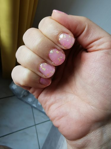 Customer photo review of Gel polish Didier Lab Confetti