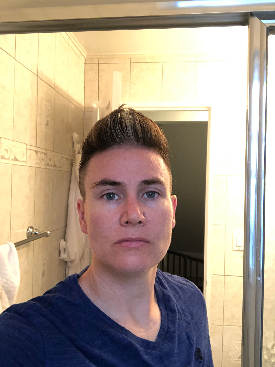 Customer photo review of CRAFTED Sea Salt Matte Paste – Textured, Matte Finish – 4oz | TheSalonGuy