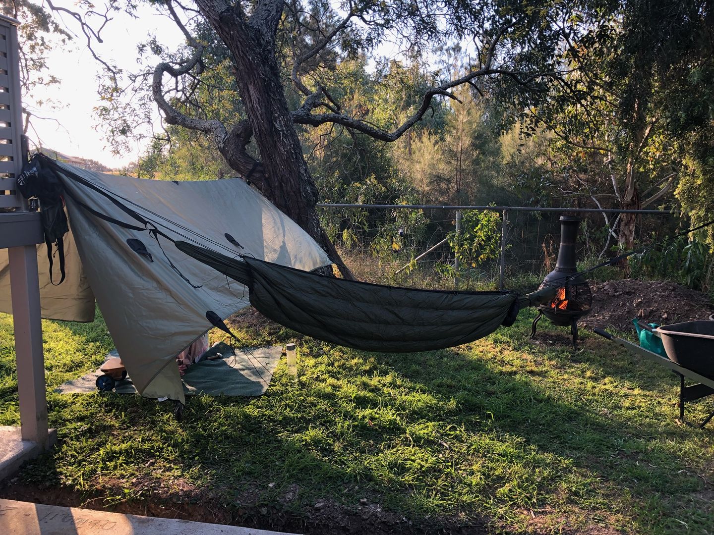 Customer photo review of Ultralight Underquilt