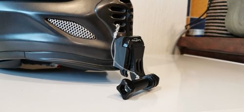 Customer photo review of Arai XD-4/Tour-X4 Camera Mount