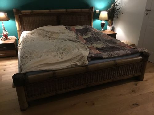 Customer photo review of Kolonial Bett TROPICANA HonigAntik