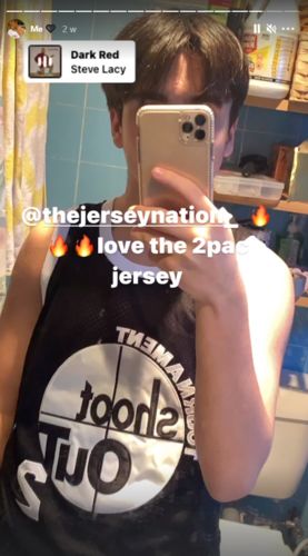 Customer photo review of Above the Rim Shootout '2Pac' Jersey