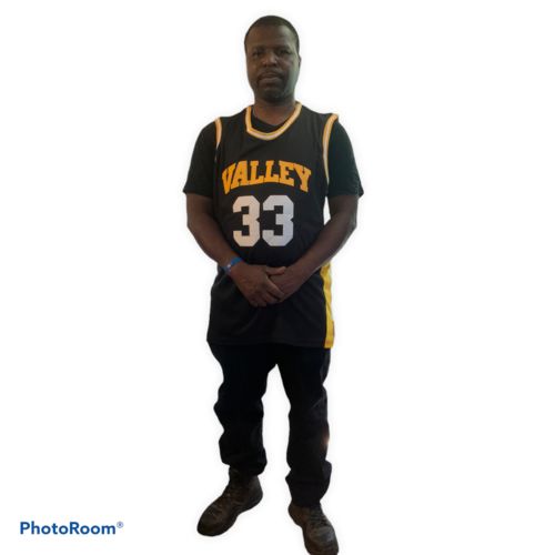 Customer photo review of Larry Bird Valley High School Jersey