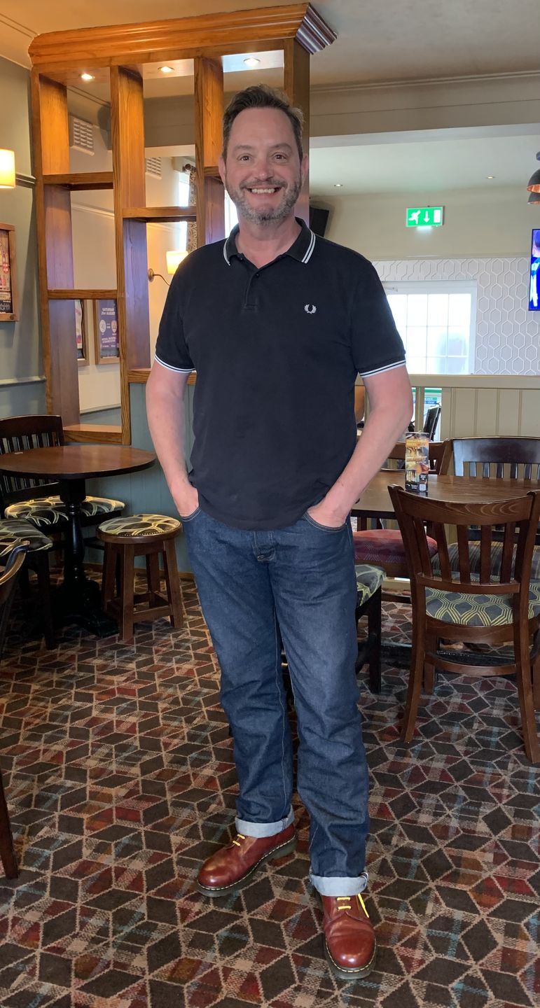 Customer photo review of Jeans - 14oz Selvedge style denim