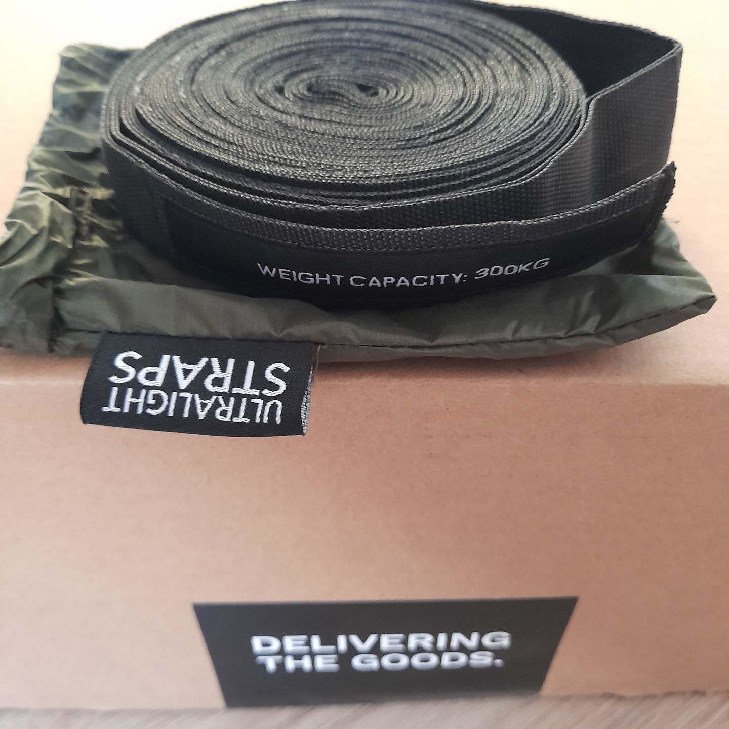 Customer photo review of Ultralight Hammock Straps