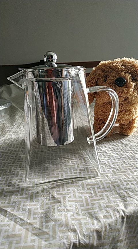 Customer photo review of Théière en Verre<br/> Monsieur Filtre