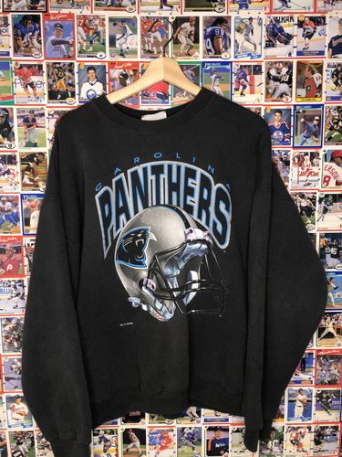 Customer photo review of Vintage Carolina Panthers NFL Sweatshirt Size XL