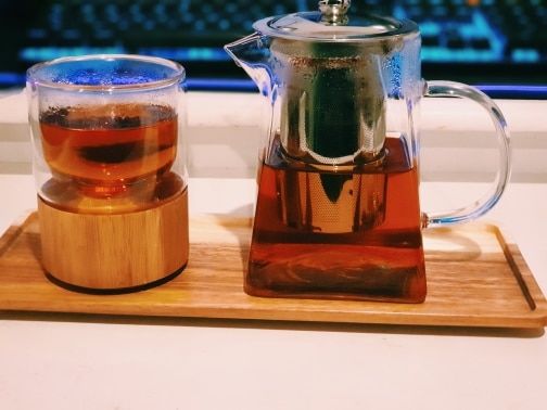 Customer photo review of Théière en Verre<br/> Monsieur Filtre