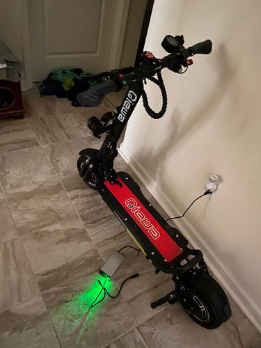 Customer photo review of QIEWA Q-MINI2 ELECTRIC SCOOTER 52V 2000WATTS 1-YEAR WARRANTY