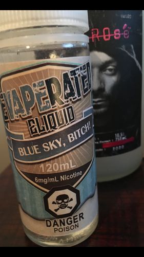 Customer photo review of Blue Sky, Bitch!