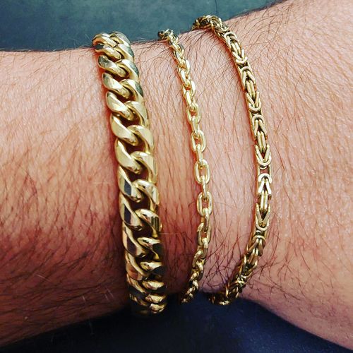 Customer photo review of CABLE BRACELET 008