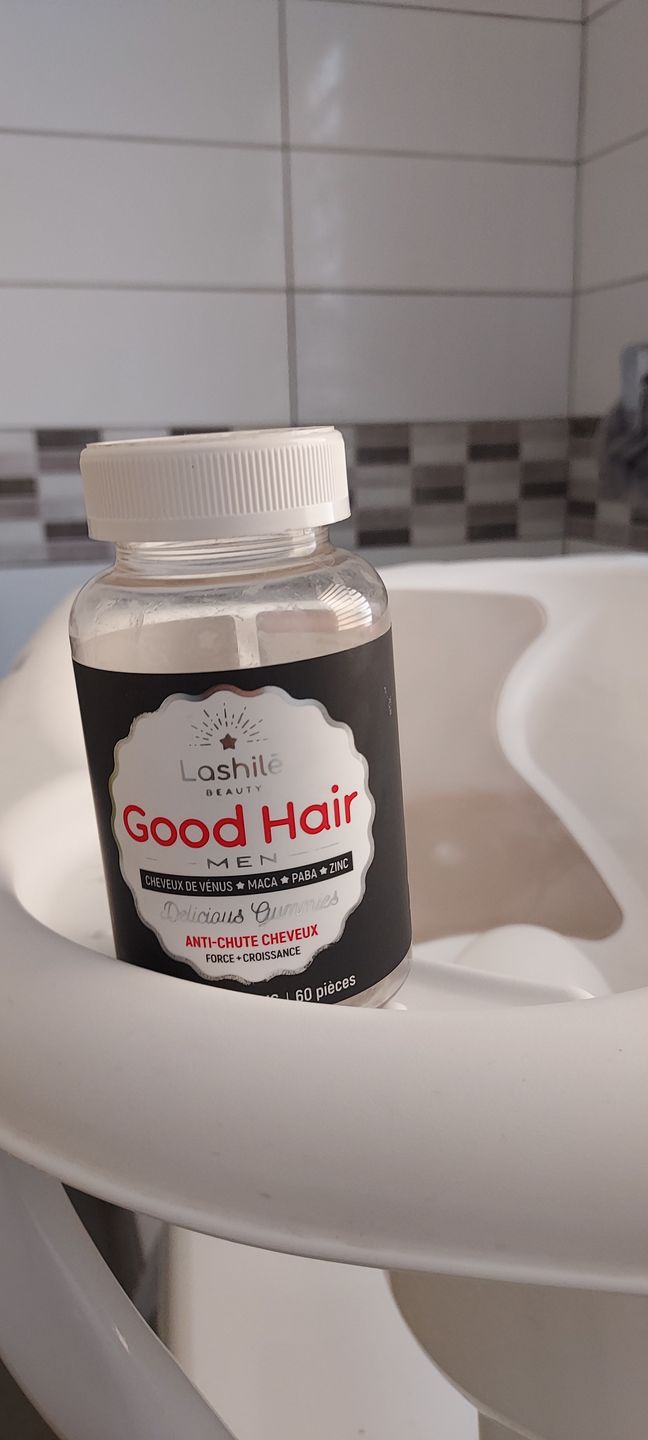 Customer photo review of Good Hair Men Anti-chute homme - 3 mois