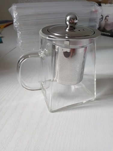 Customer photo review of Théière en Verre<br/> Monsieur Filtre