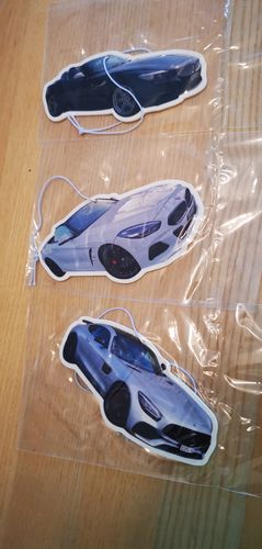Customer photo review of Three Custom Air Fresheners