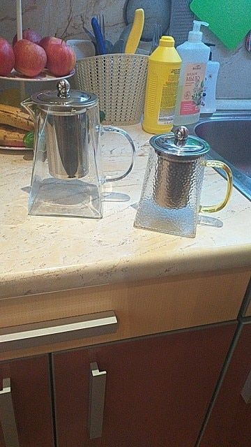 Customer photo review of Théière en Verre<br/> Monsieur Filtre