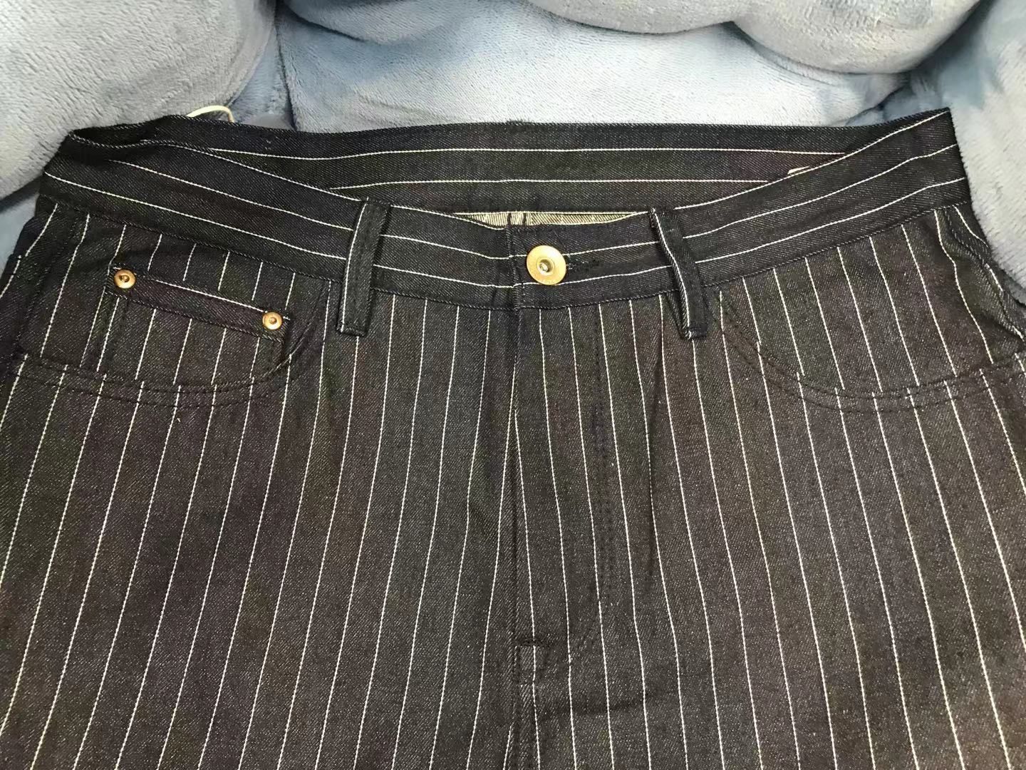 Customer photo review of ウォバッシュストライプワークパンツ