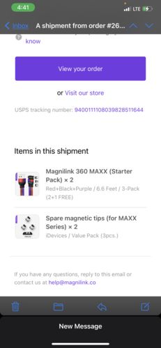 Customer photo review of Spare magnetic tips (for MAXX Series)