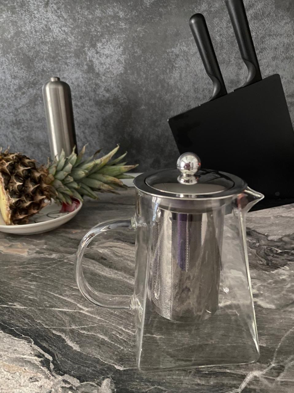 Customer photo review of Théière en Verre<br/> Monsieur Filtre