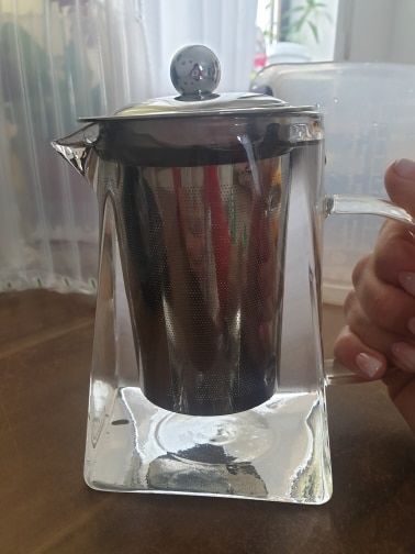 Customer photo review of Théière en Verre<br/> Monsieur Filtre