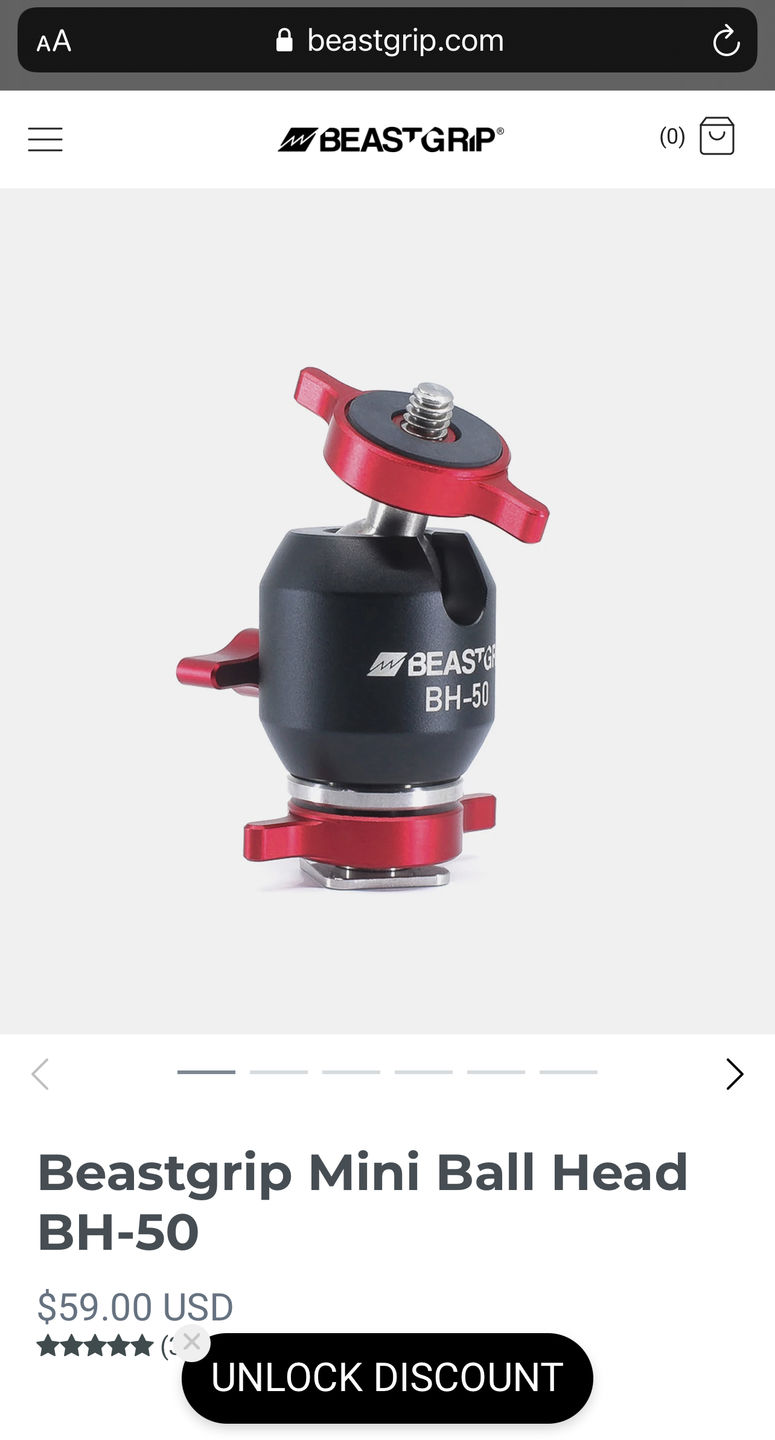 Customer photo review of BeastRail Support System for DOF Adapter