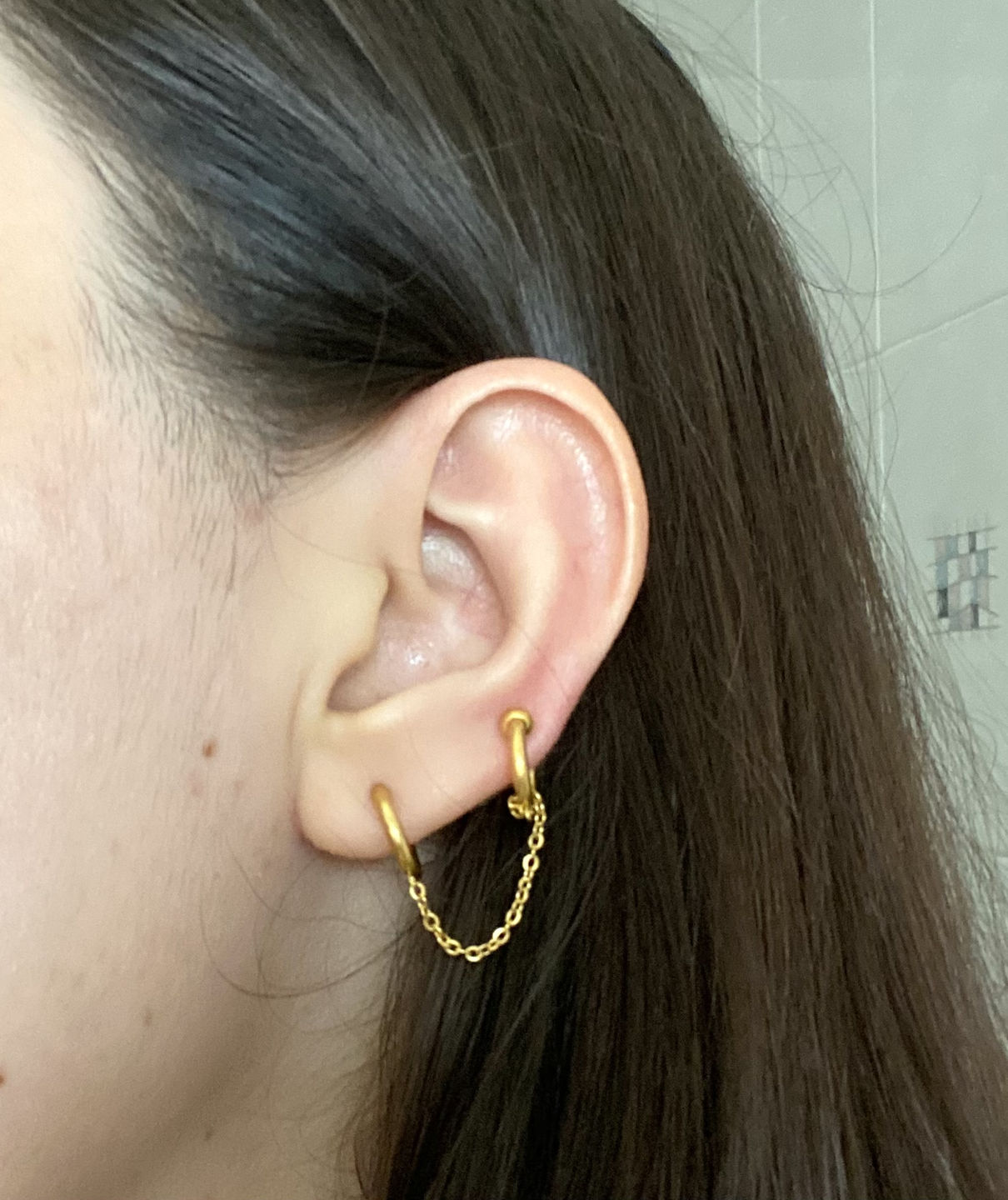 Customer photo review of Ear cuff con extensión