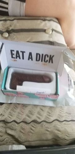 Customer photo review of Eat a Dick - The Chocolate Dick