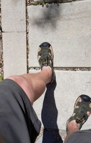 Customer photo review of Kafa™ Roy Comfortable Orthopedic Sandals for Men