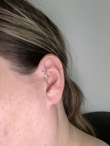 Customer photo review of 18g Seamless Hinged Clicker