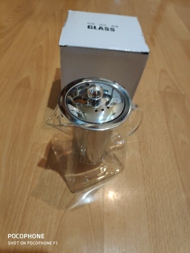 Customer photo review of Théière en Verre<br/> Monsieur Filtre