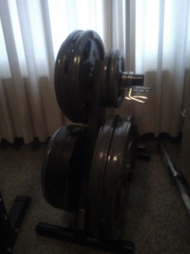 Customer photo review of Body-Solid Olympic Plate Tree