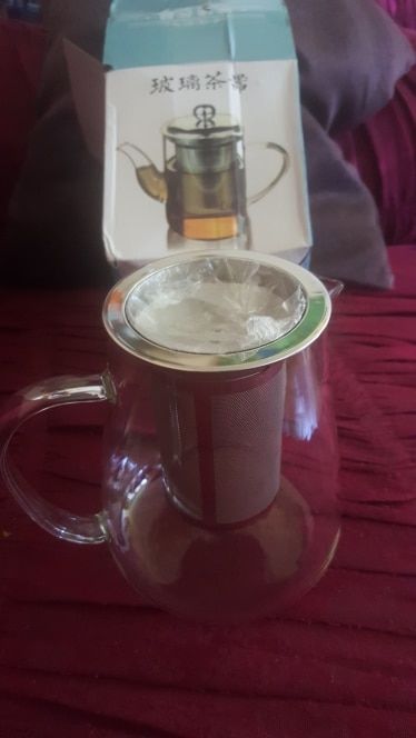 Customer photo review of Théière en Verre<br/> La Belle Borosilicate