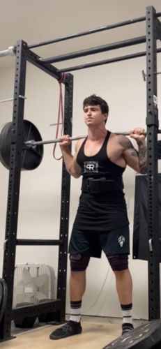 Customer photo review of PR You VS. You Chest Print Tank- PR312- Black