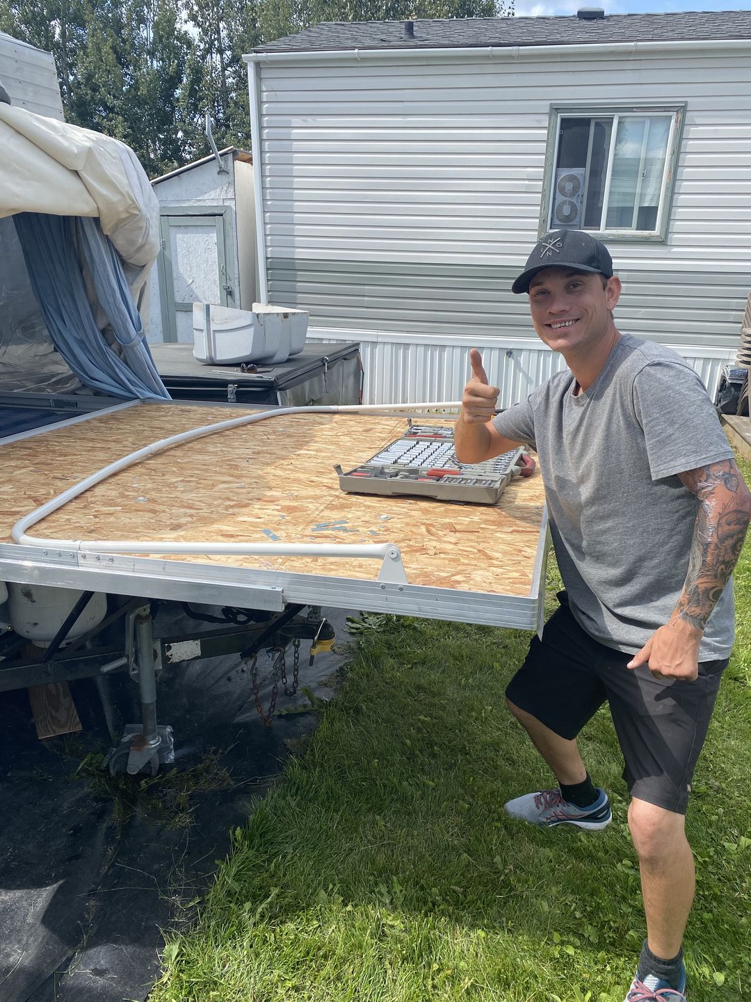 Customer photo review of Universal Bed Rails For Units Built Before 1997