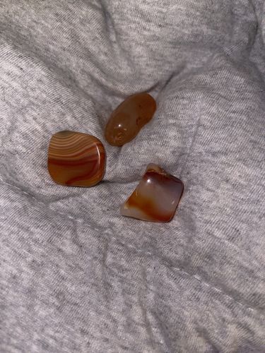 Customer photo review of 4 Piece Carnelian Set