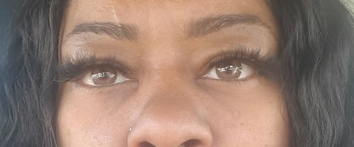 Customer photo review of Siwin Choco Contact Lenses(12 months wear)