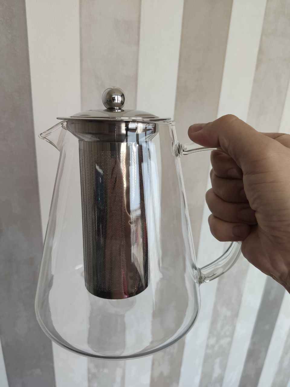 Customer photo review of Théière en Verre<br/> La Belle Borosilicate