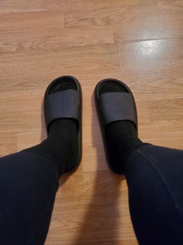 Customer photo review of Extremely Comfy/Thick Slippers (New EVA Technology 2021) - 50% OFF