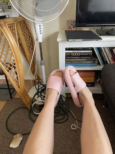 Customer photo review of Extremely Comfy/Thick Slippers (New EVA Technology 2021) - 50% OFF