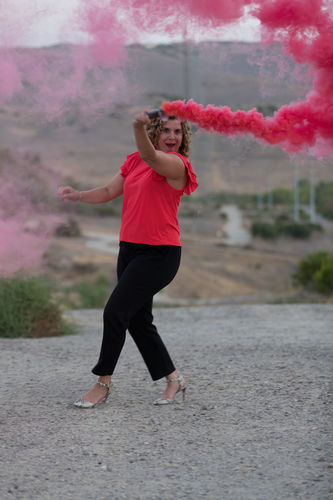 Customer photo review of Single Vent Smoke Grenades (90 Sec)