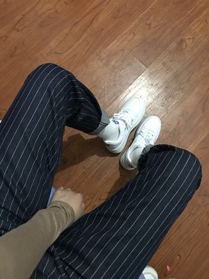 Customer photo review of ウォバッシュストライプワークパンツ