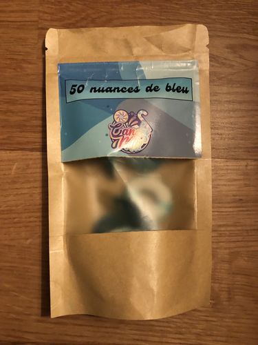 Customer photo review of Mix "Cinquante nuances de bleu"