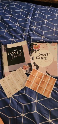 Customer photo review of Self Care Planner