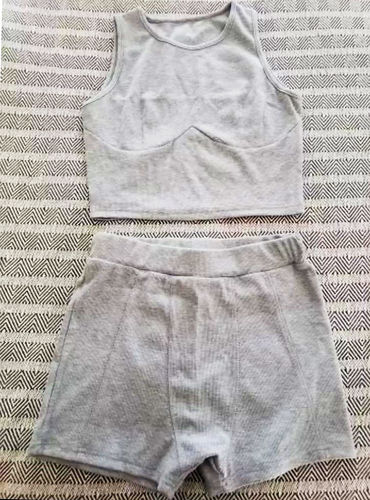 Customer photo review of Risk Business Top & Shorts Co-Ord