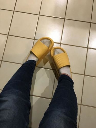 Customer photo review of Extremely Comfy/Thick Slippers (New EVA Technology 2021) - 50% OFF
