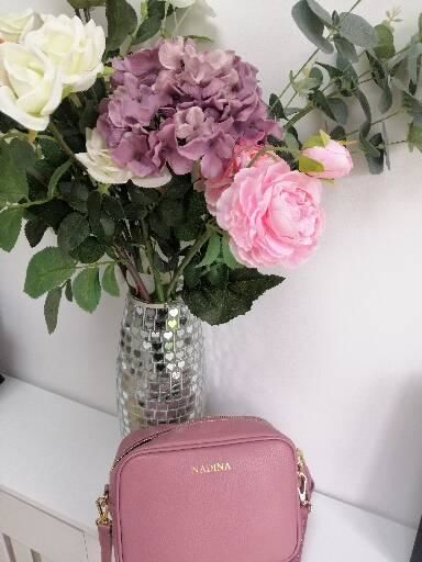 Customer photo review of Leather Lady Cross Body Bag