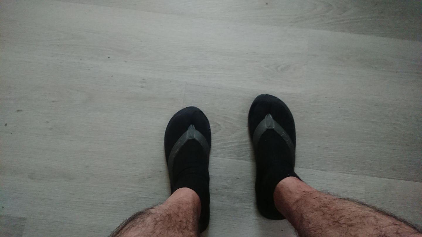 Customer photo review of Chaussettes Tabi en Coton