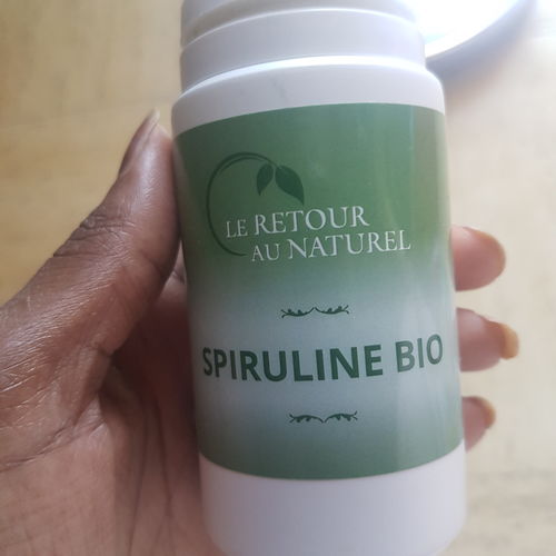 Customer photo review of SPIRULINE BIOLOGIQUE (400MG) - Une mine d’oligo-éléments essentiels à notre organisme