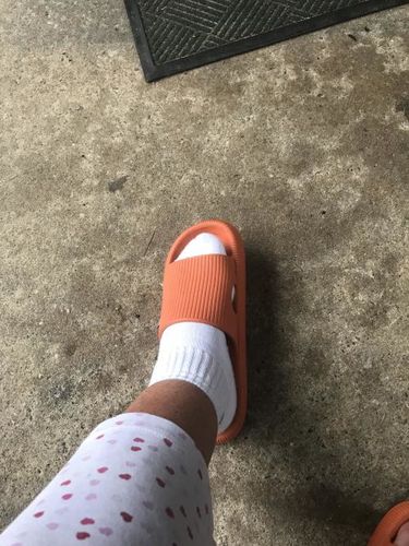 Customer photo review of Extremely Comfy/Thick Slippers (New EVA Technology 2021) - 50% OFF