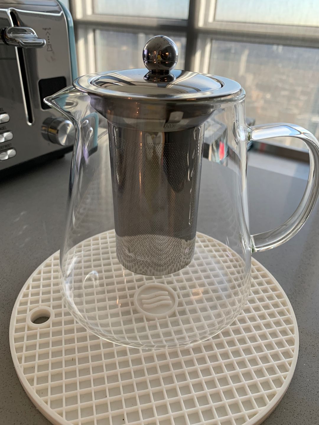 Customer photo review of Théière en Verre<br/> La Belle Borosilicate